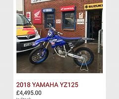 2020 Yamaha YZ