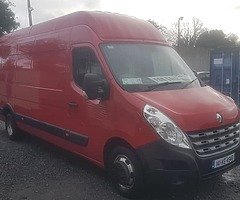 Renault master tax doe , extra long extra high twin wheel 210 miles