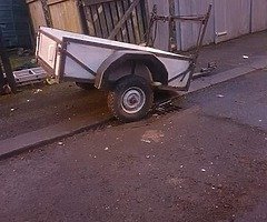 CHEAP SINGLE AXEL TRAILER