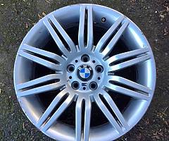 Genuine BMW Spider front alloy wheel - Image 1/3