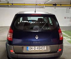 Renault Scenic Mint Condition and Low Milage ( 67,000 Km ) Year 2004 - Image 4/6