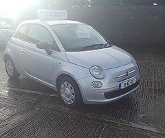 2010 Fiat 500 1.2 pop . 2 year nct 3 month tax - Image 7/10