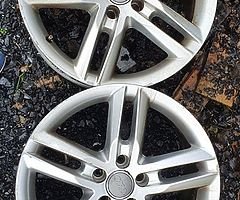 2 sets of alloys for sale