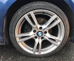 Bmw F30 m sport 18” alloys wheels - Image 8/8