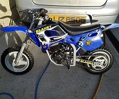 50cc Blaney kids mini motor cross dirt bike - Image 5/5