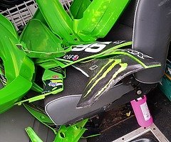 Kawasaki spare plastics off a 2018 250kxf