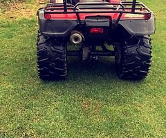 Honda 350cc 4x4 farm quad