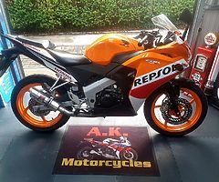 2017 HONDA CBR125R REPSOL