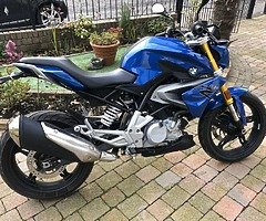 Just in bmwg310r blue or white