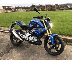 Just in bmwg310r blue or white