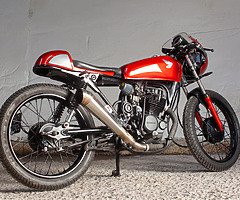 2002 cg 125 cafe racer