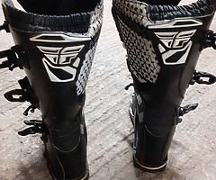 Fly Motocross Boots , size 10