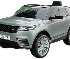 Range Rover Velar kids car. New in box