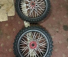 Honda cr crf spares radiators wheels - Image 7/10