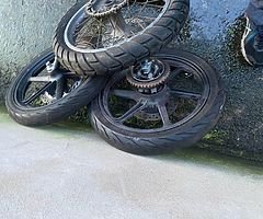 Honda CBR 125cc wheels - Image 1/2