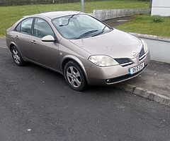 2 NISSAN PRIMERA'S 2007 & 2005