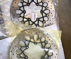 GSXR 600/750/1000 front discs, brand new