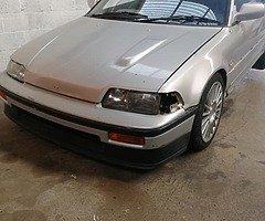 Honda crx shell parts clearout