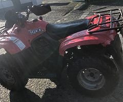 Suzuki farm quad for sale 2007 going well lo and hi box all working 2x4 400cc no time waster - Image 4/6