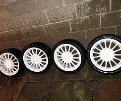 17" 4x100 alloys - Image 1/6