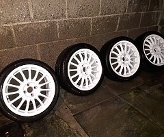 17" 4x100 alloys