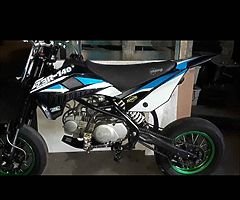 Z2 pit bike supermoto set up