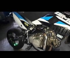 Z2 pit bike supermoto set up