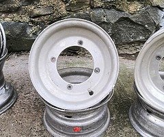 Quad rims for sale 10" front & rear