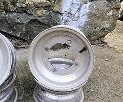 Quad rims for sale 10" front & rear - Image 5/5