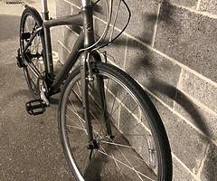 Giant bike with lock and accessories