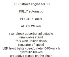 Mini gp replica superbike