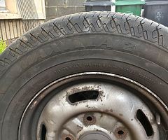 FORD TRANSIT 2008E 4 BRAN NEW TYRES ON STILL RIMS 215/75/16 C 116/114 R MATADOR.