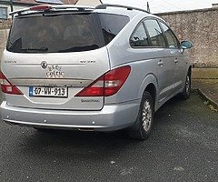 Ssangyong radius 7 seater 2.7 automatic