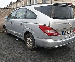 Ssangyong radius 7 seater 2.7 automatic