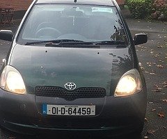 2001 TOYOTA YARIS