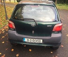 2001 TOYOTA YARIS