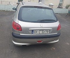 2004 peugeot 206 1.4