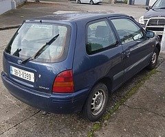 1998 TOYOTA STARLET 1.3 CC