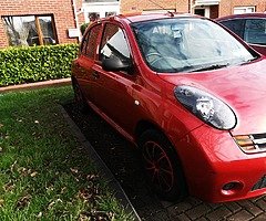 07 Nissan Micra 1.2 sports manual transmission