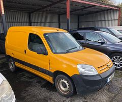 2003 Citroen Berlingo 1.9 Diesel DOE & TAX (Needs Repair)