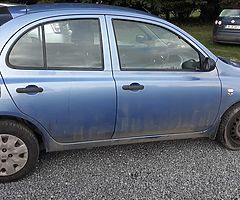 Nissan micra 1 liter petrol