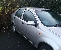 2004 kalos low mileage TAXED TESTED manual car