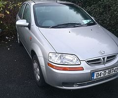 2004 kalos low mileage TAXED TESTED manual car - Image 5/5