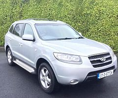 Hyundai Santa Fe 2.2 diesel 7 seater high spec .