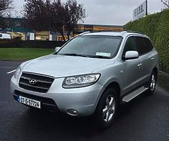 Hyundai Santa Fe 2.2 diesel 7 seater high spec .