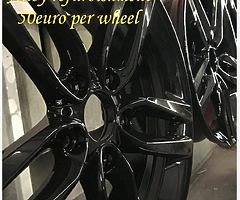 Alloy wheels refurbs 50euro per wheel