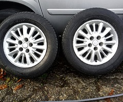 Chrysler Voyager alloys.