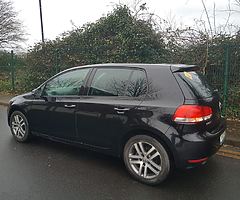 2011 Volkswagen Golf Red TDI 1.6