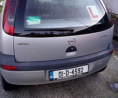 Opel corsa 01 manual