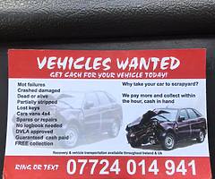 Scrap cars wanted-ph:07724014941 - Image 9/9